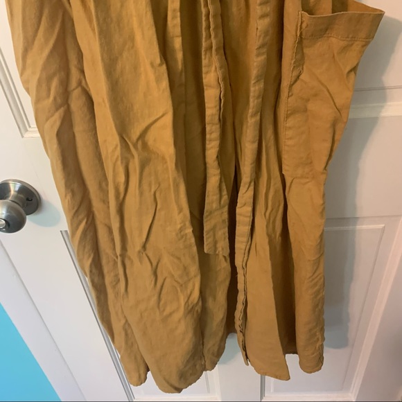 Urban Outfitters Gabrielle Linen Wrap Dress - Picture 5 of 12